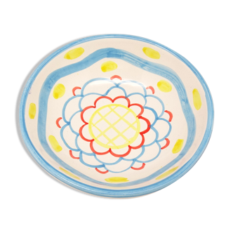 Multicolored bowl in Italian ceramic