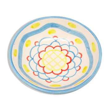 Multicolored bowl in Italian ceramic