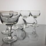 6 verres à vin bistrot