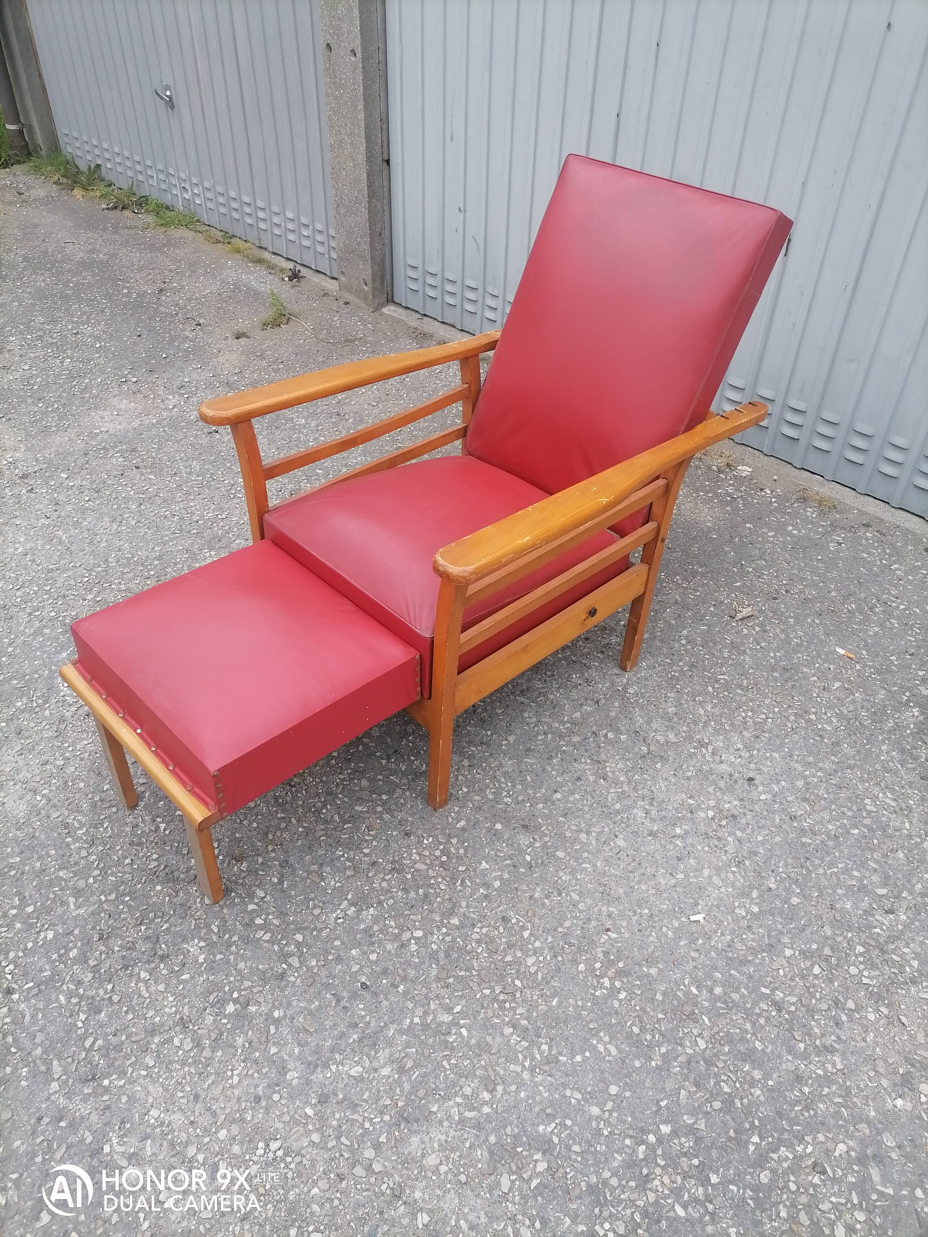 Fauteuil morris vintage 1950