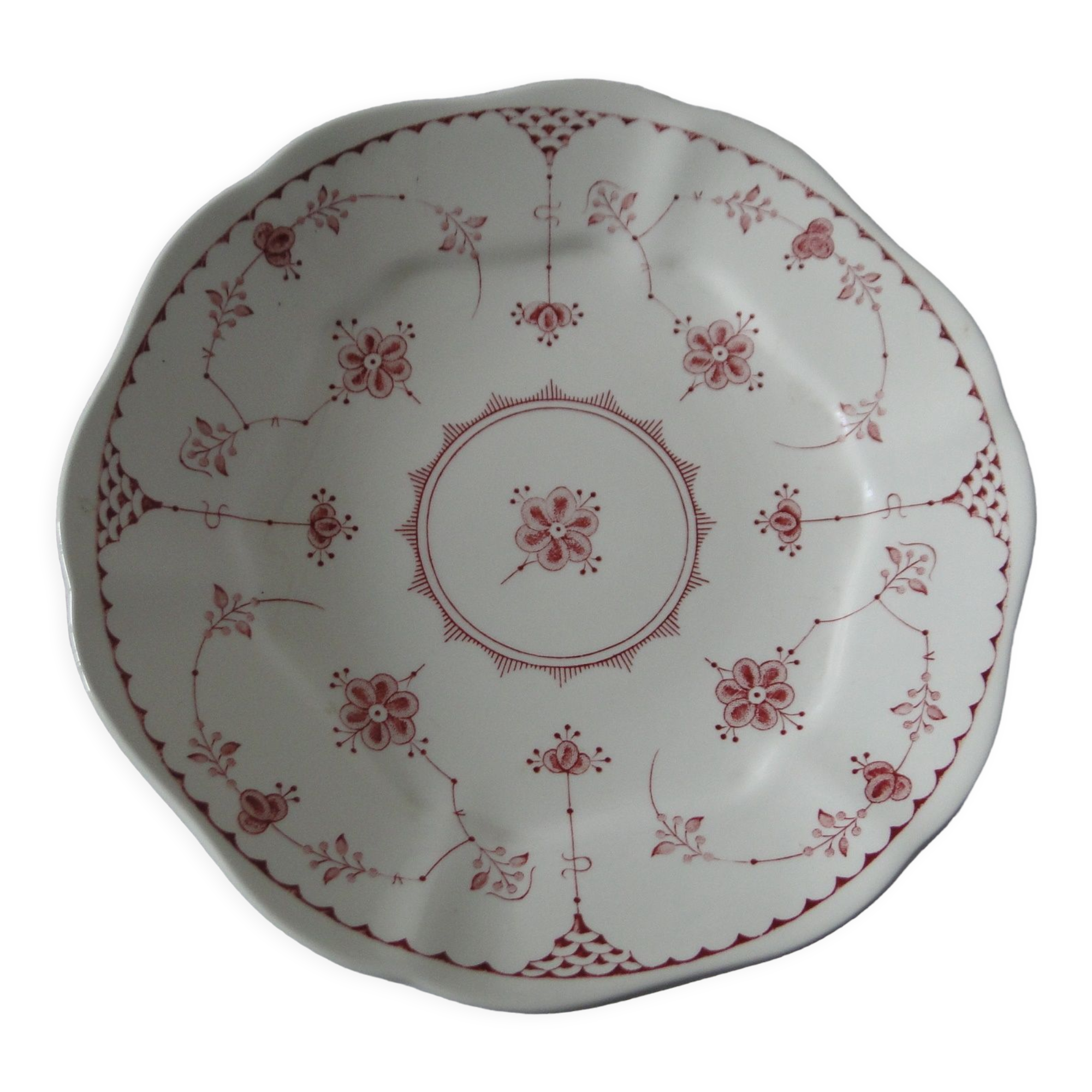 Shower foot cup in English earthenware