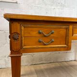 "minister's" office and its solid cherry tree armchair, 70s-80s