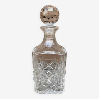 Colbert model whiskey decanter in Baccarat crystal