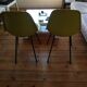 Set of 4 DSX chairs Herman Miller edition design Charles Eames fiberglass
