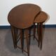 3 nesting tables attributed to Edmund Jørgensen, Denmark