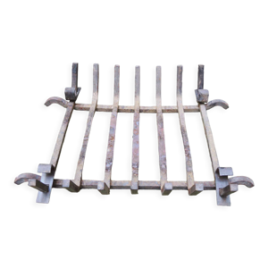 Ancienne grille de cheminée 7-barres