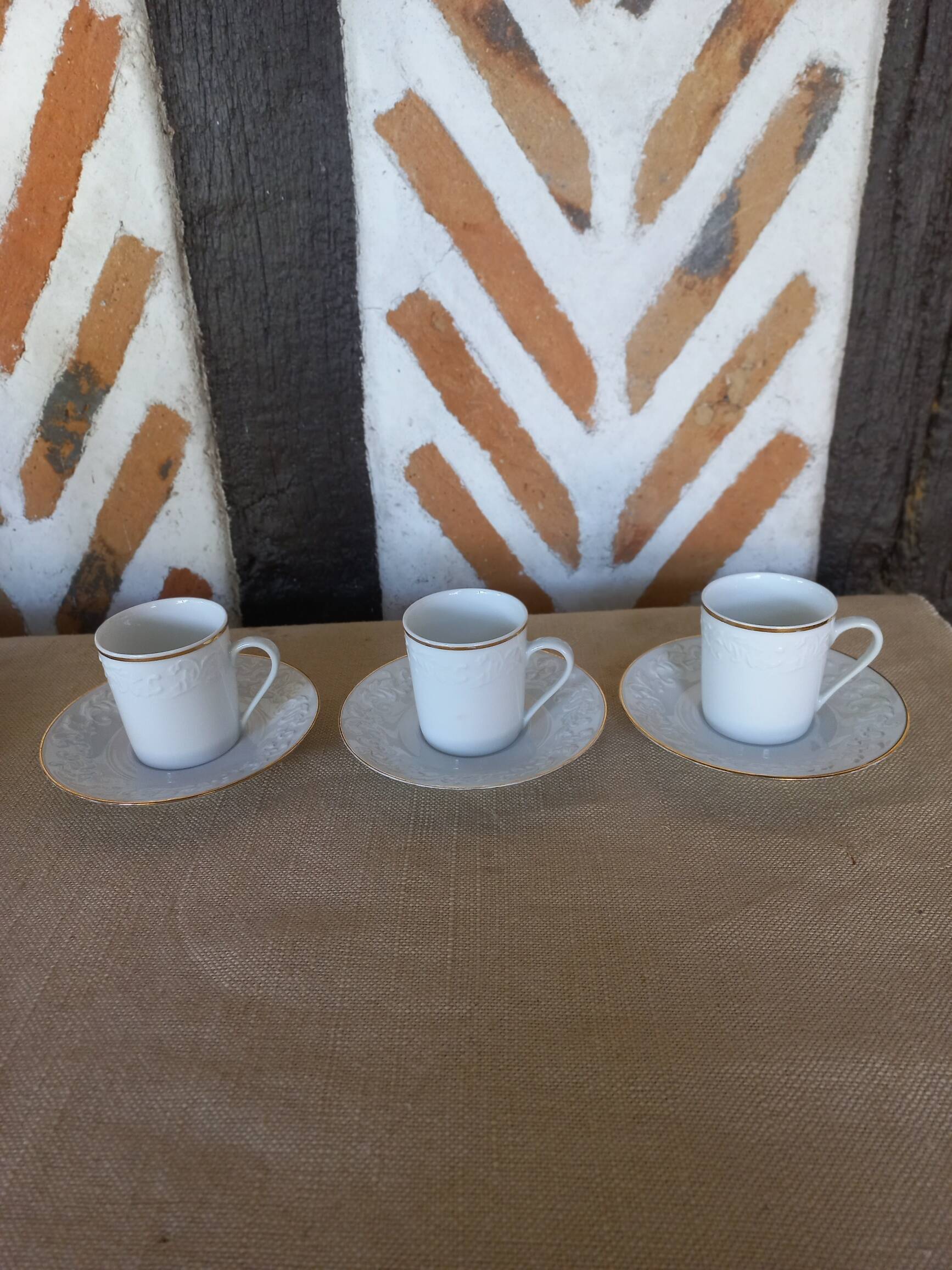 Limoges porcelain cups