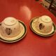 Porcelain Napoleon & Josephine tea cups