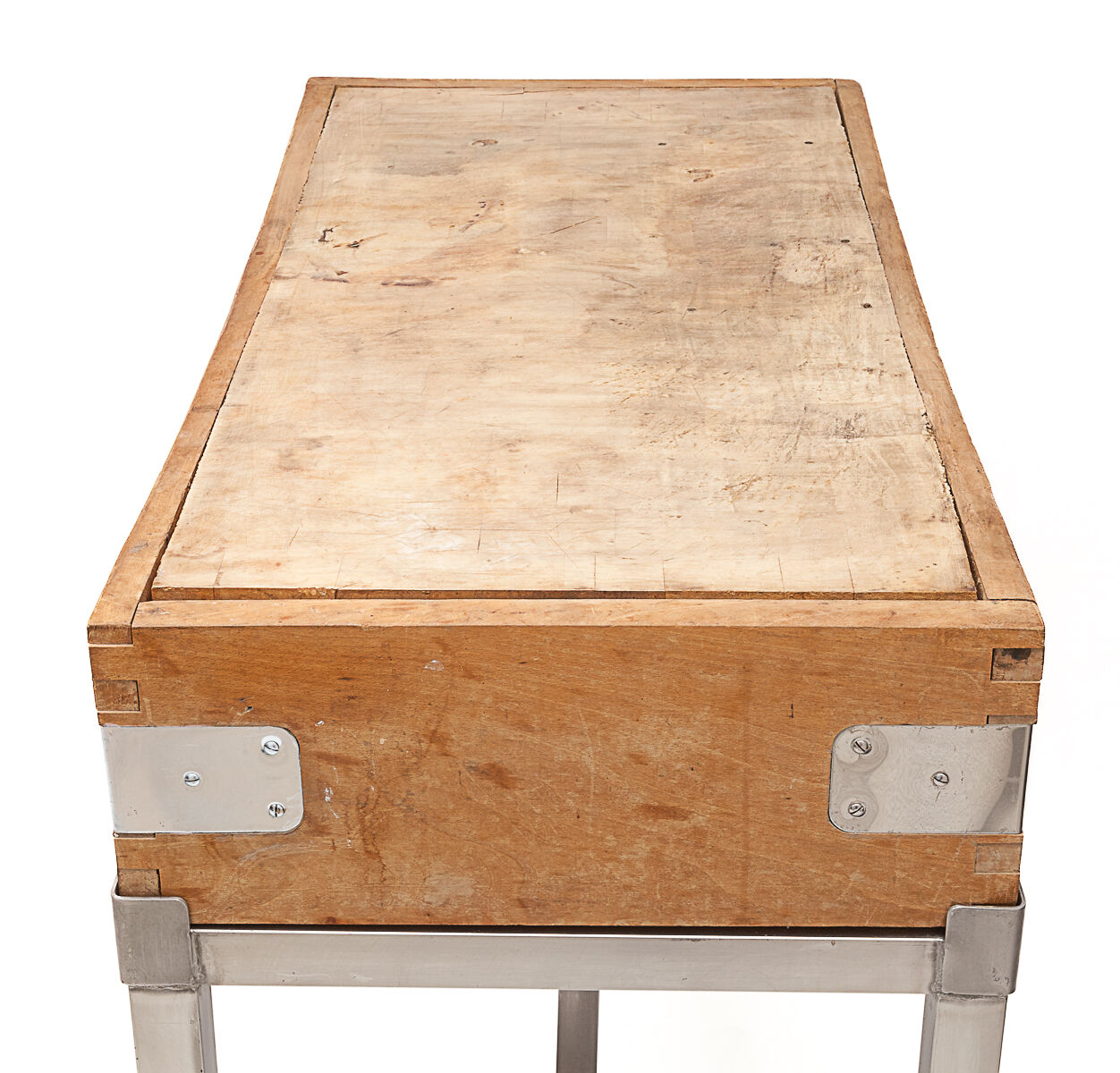 Ancien billot de boucher