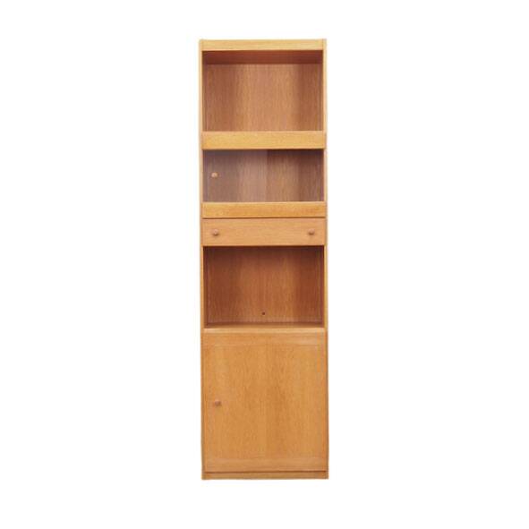 Ash bookcase, Danish design, 1970s, manufacturer: Skovby