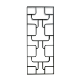 Room divider bookshelf by Ludvik Volak, 1960s.