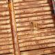 Colonial-style stained bamboo harness