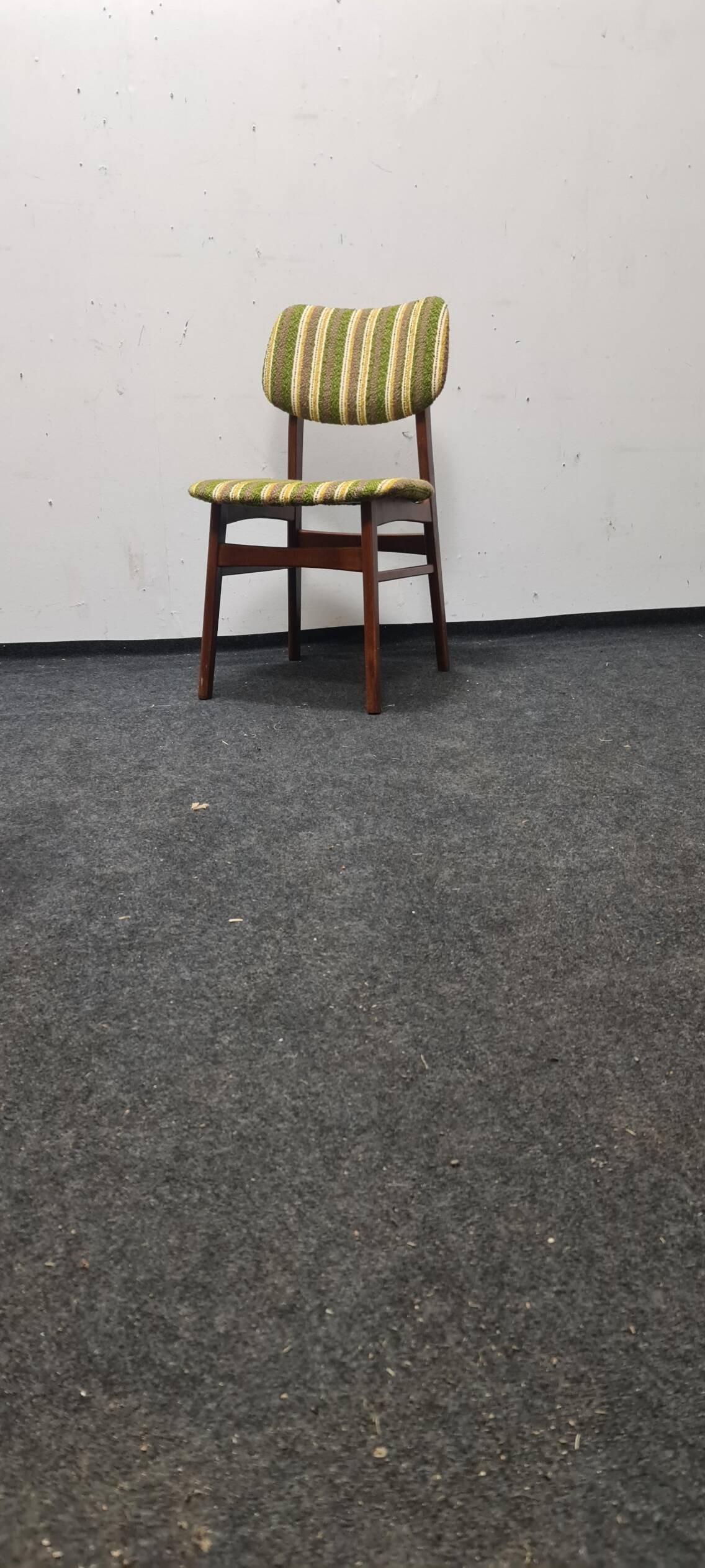 One Vintage teak dining chair
