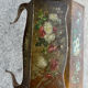 Secrétaire galbé en bois peint 1950/60