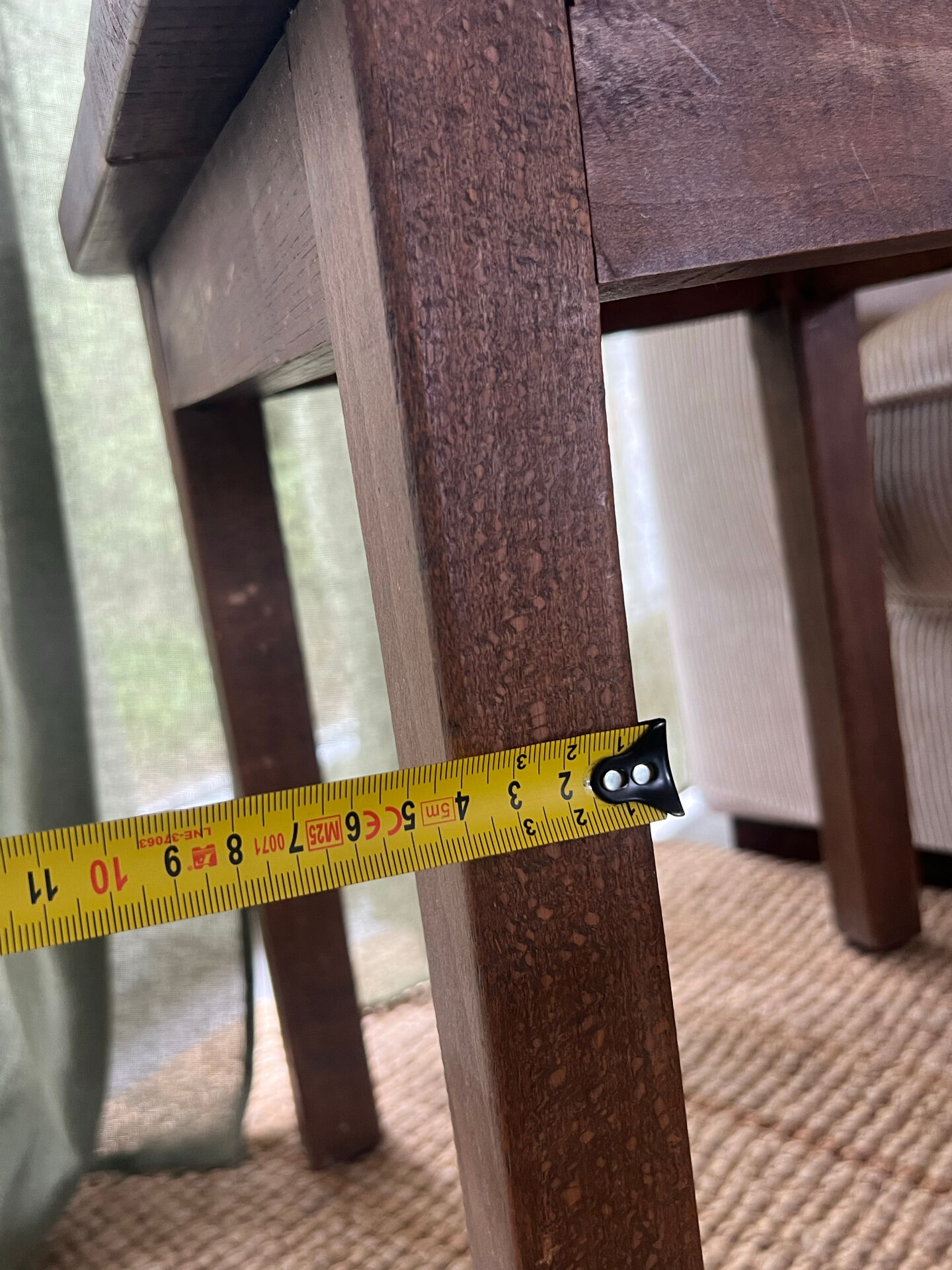 Old wooden stool