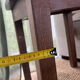 Old wooden stool