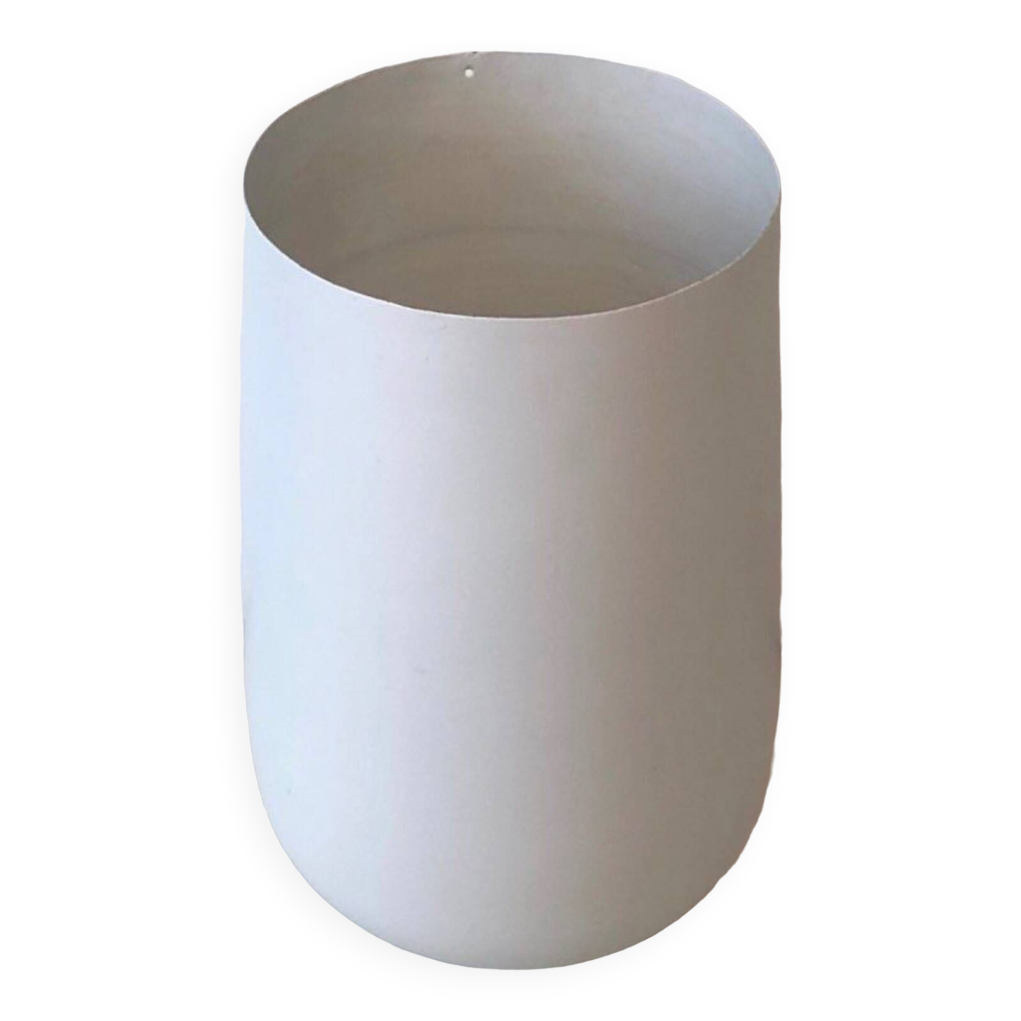 White Metal Vase