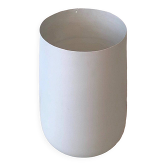 White Metal Vase