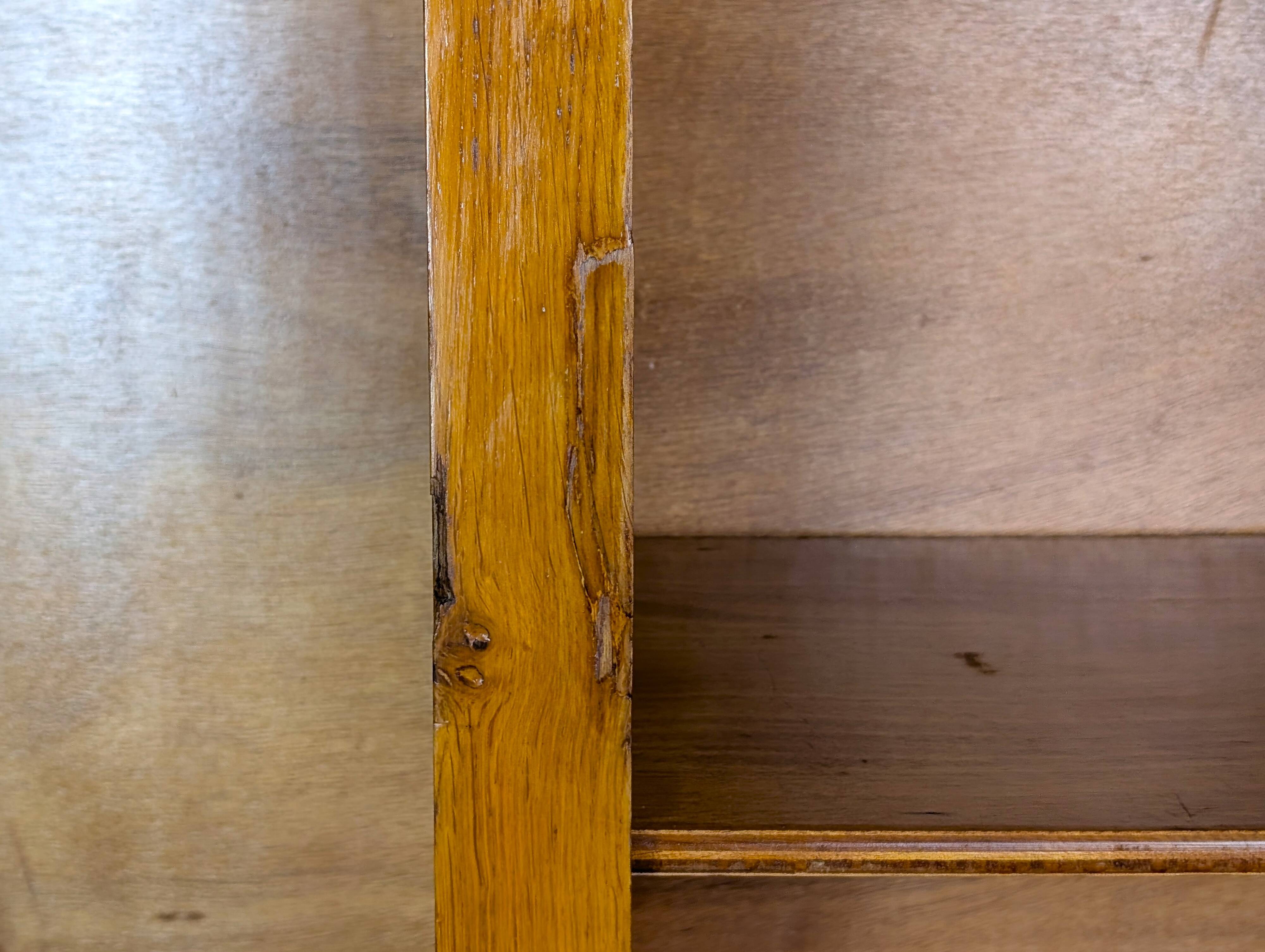 Wood and rattan wardrobe 60'