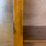 Wood and rattan wardrobe 60'