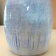 Glazed ceramic bottle vase, dated 1979, signature to be identified