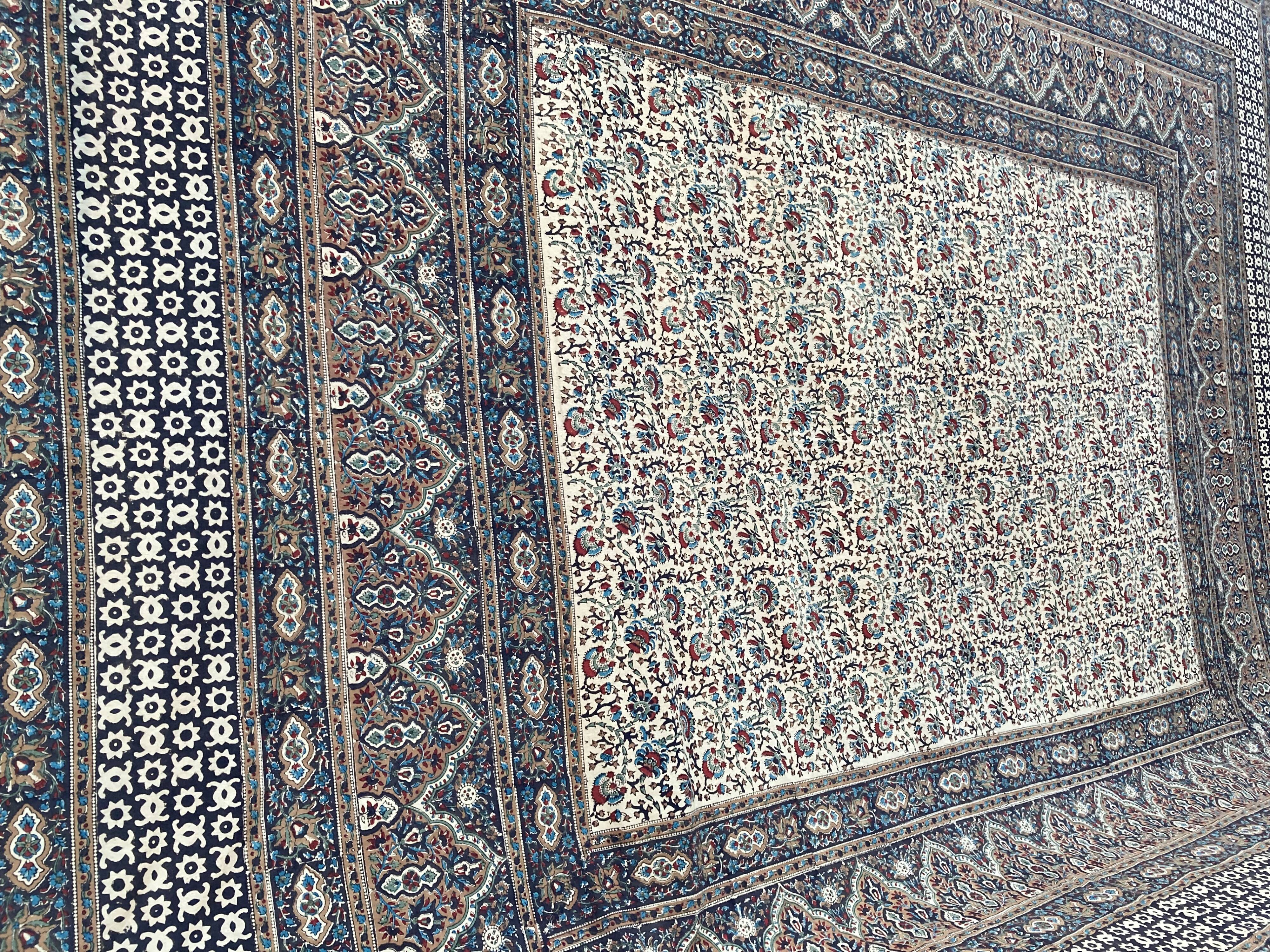 Embroidery kalamkari fabric