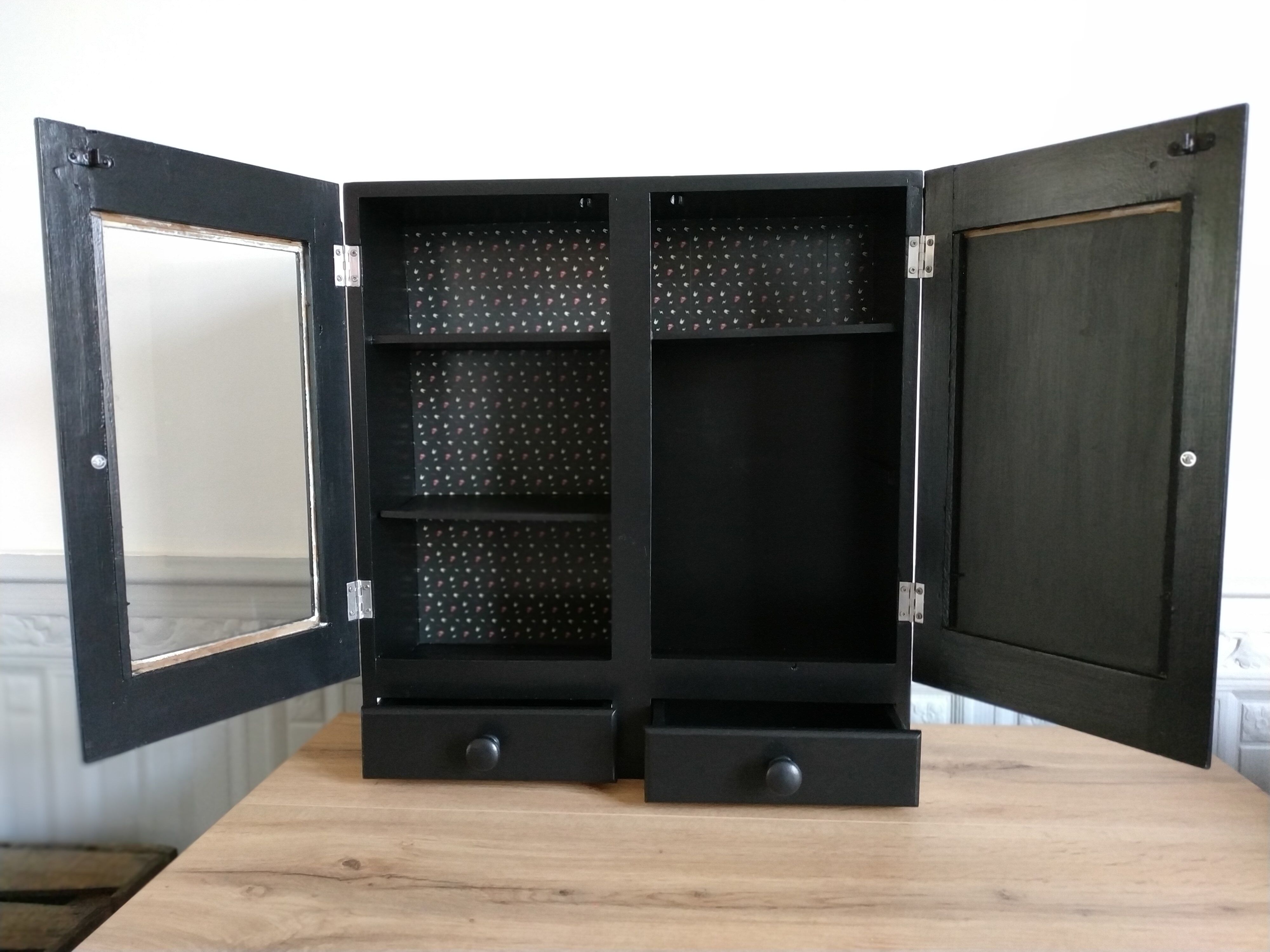 Redesigned medicine cabinet