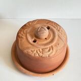 ART NOUVEAU Terracotta BUTTER DISH