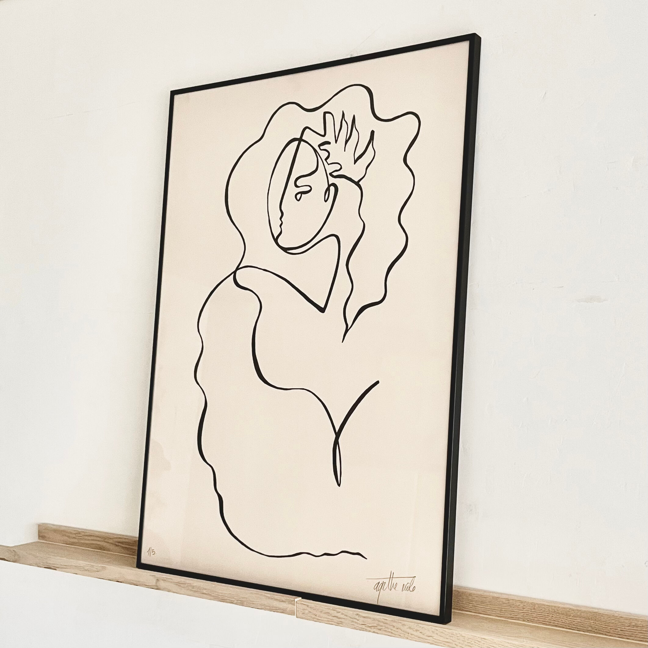 " La fille des étoiles ", 2023, format 50 x 70 cm by Atelier Agapé