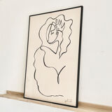 " La fille des étoiles ", 2023, format 50 x 70 cm by Atelier Agapé