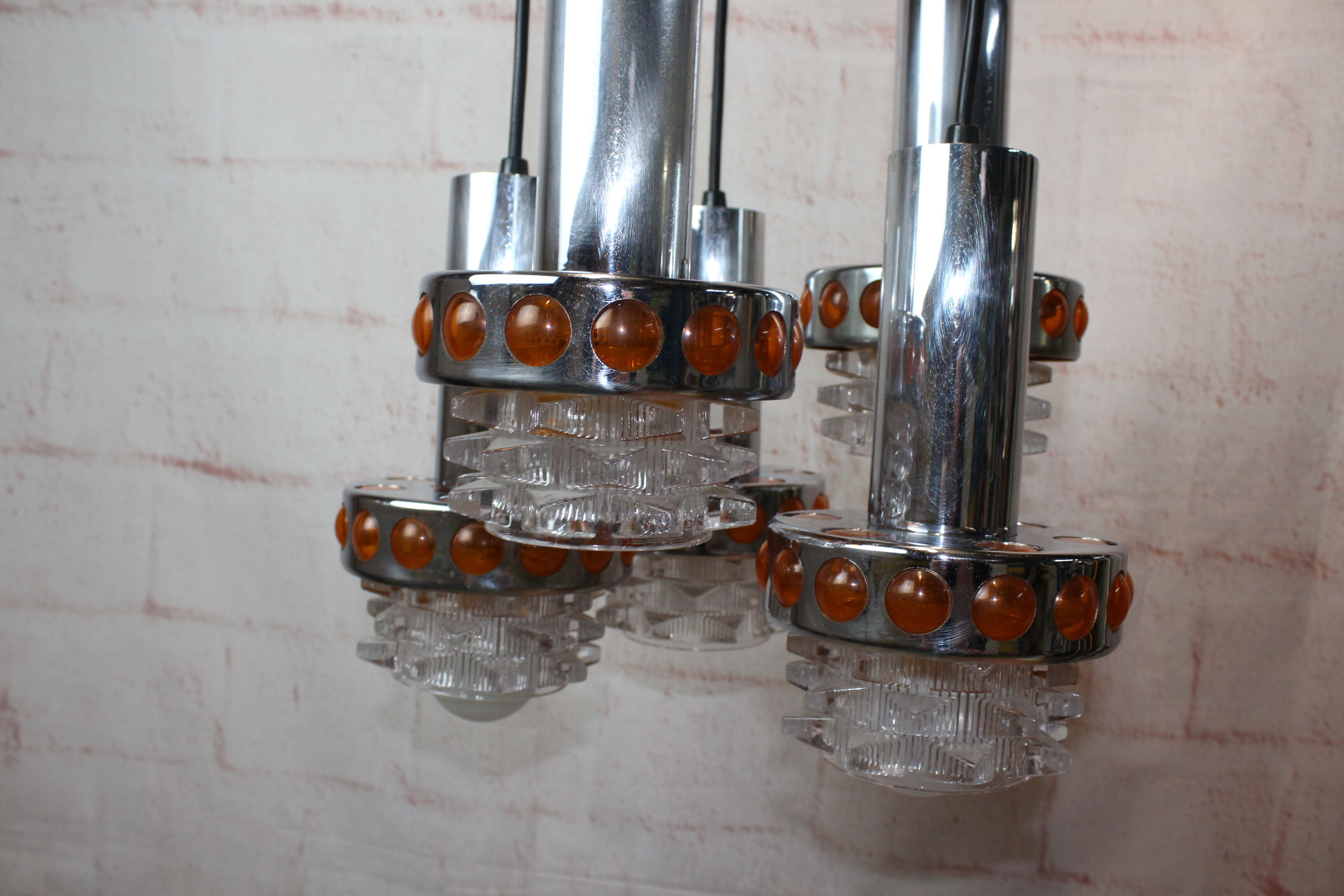 Vintage Raak chandelier 1970