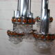 Vintage Raak chandelier 1970