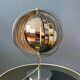 Lampe de table uplighter « Cup » en métal, couleur argent