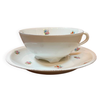 Limoges porcelain teacup