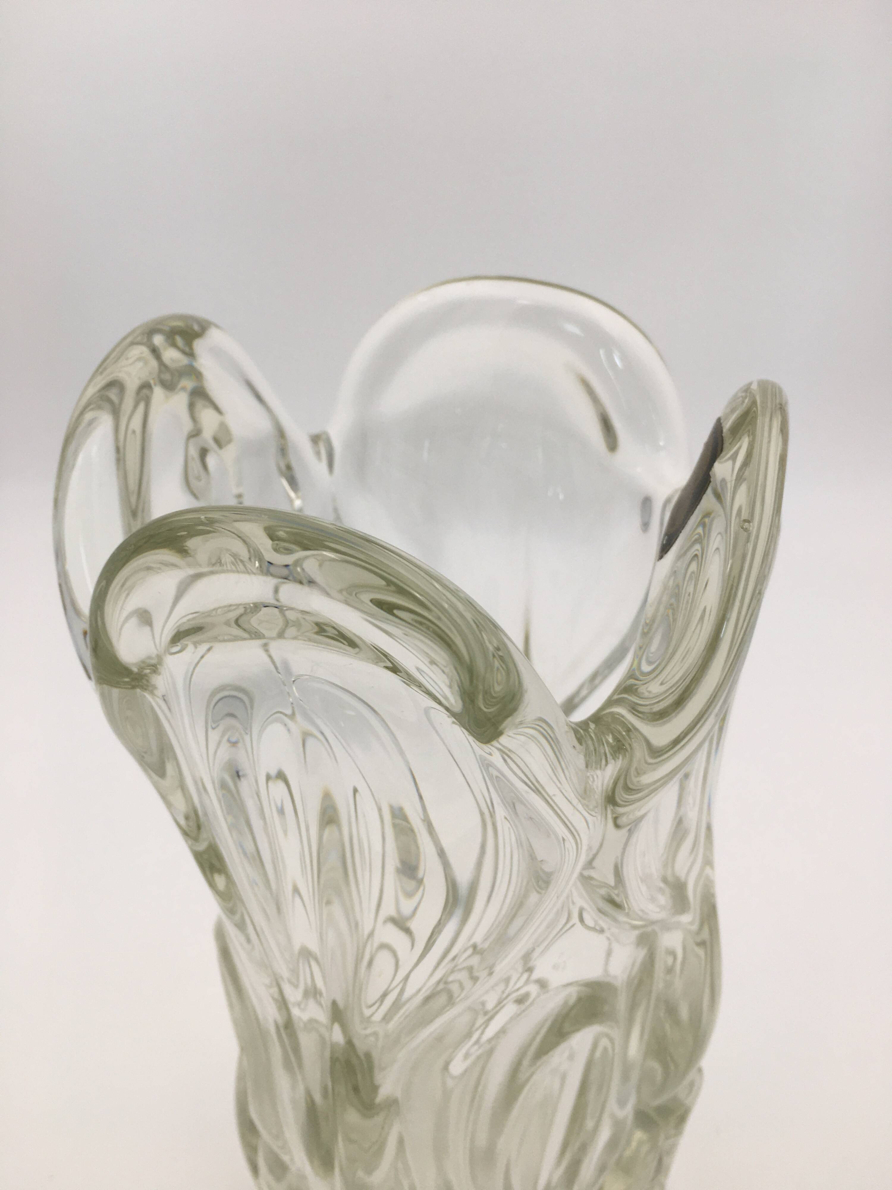 Lux Glass vase, Austria - 1960s