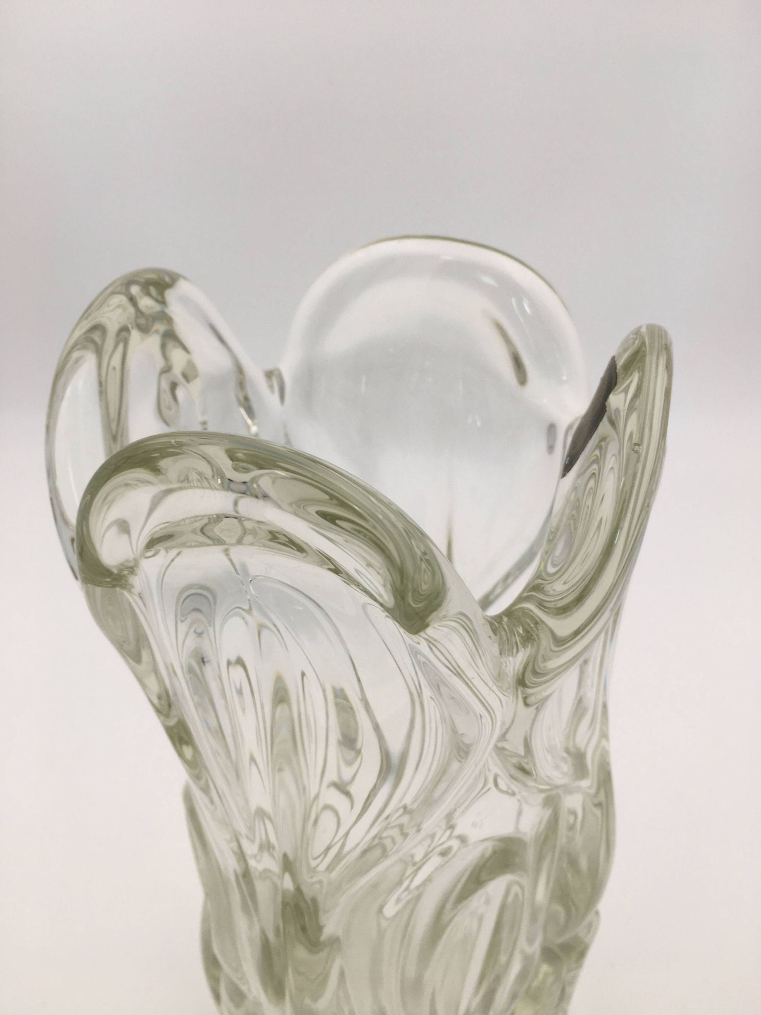 Lux Glass vase, Austria - 1960s