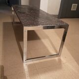 Table basse plateau marbre