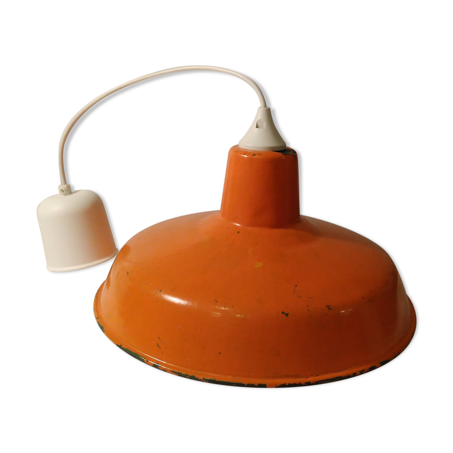 Industrial hanging 1960 enamelled metal