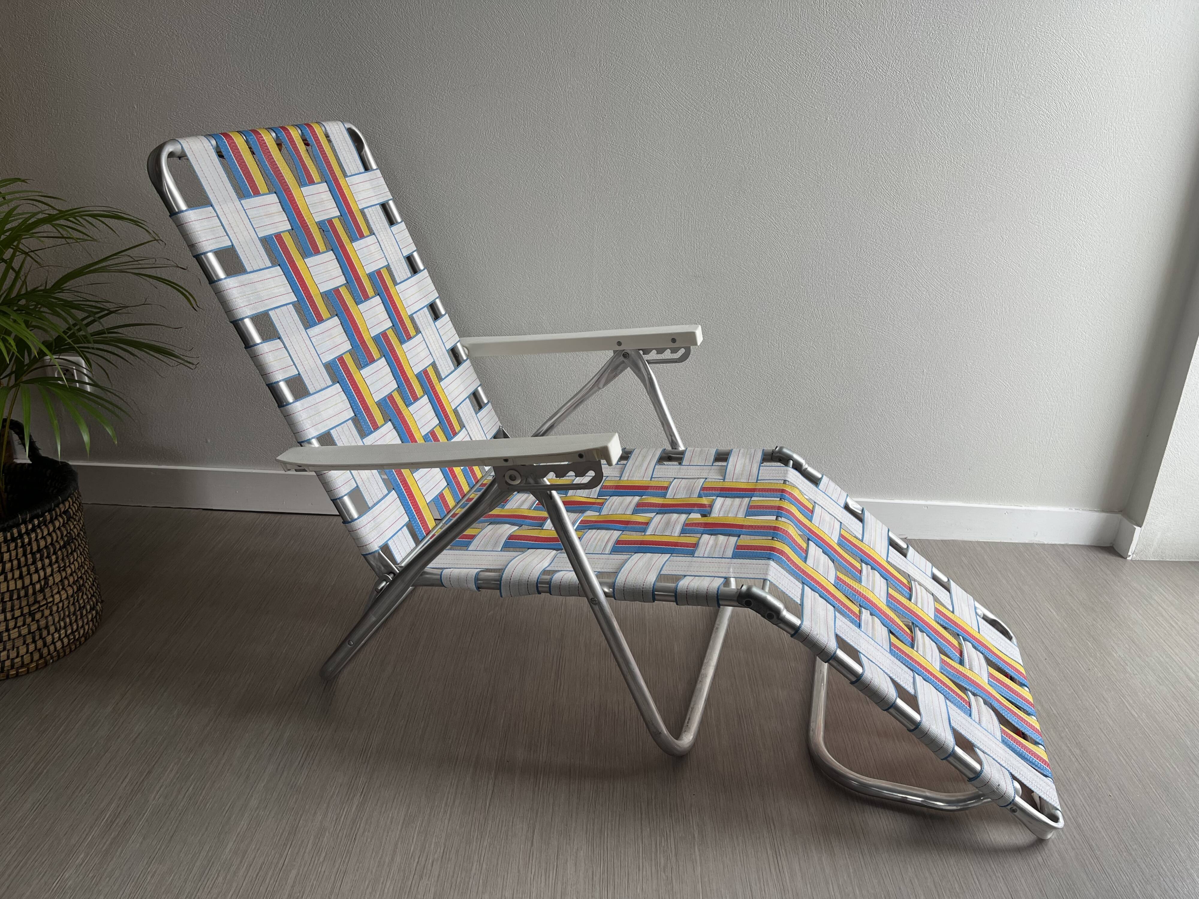 Vintage deckchair