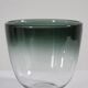 Scandinavian glass vase by Jo Johansfors signed Bengt Orup circa 1960