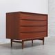 Commode indépendante en teck par Arne Vodder pour Sibast, années 1960.