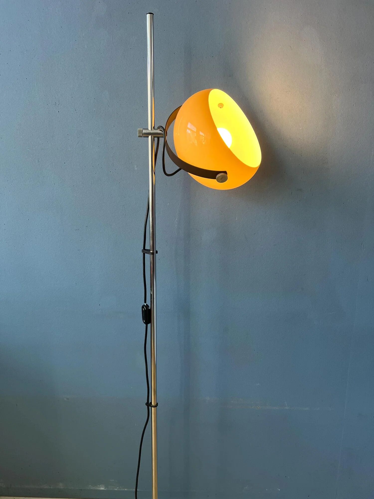 Lampadaire champignon vintage Herda space age