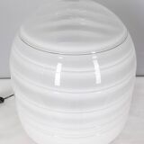 Vintage 70s table lamp in murano glass design barbini