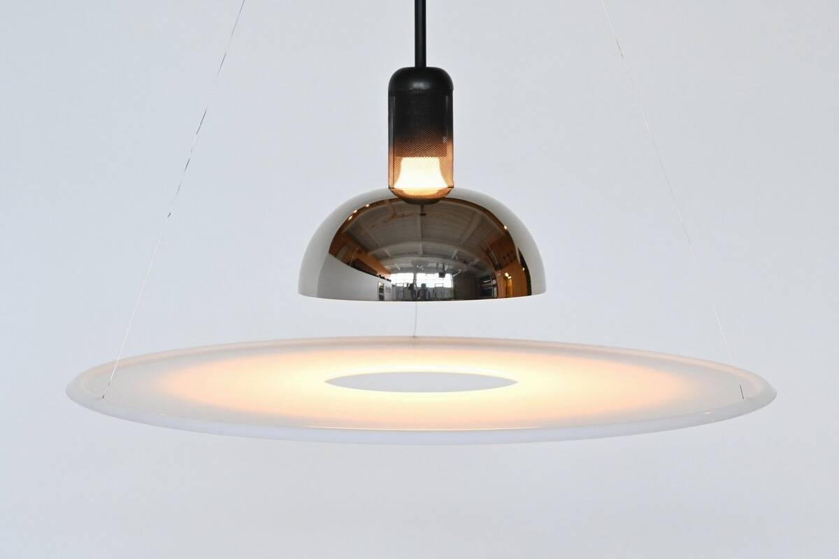 Achille Castiglioni Suspension "Frisbi 850" Flos Italy 1978