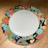 5 Pillivuyt "Toucan" plates