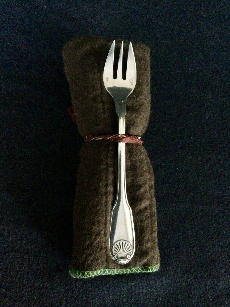 12 oyster forks christofle vendôme
