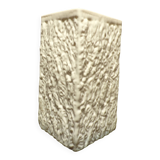 Ingrid brutalist vase in opaline