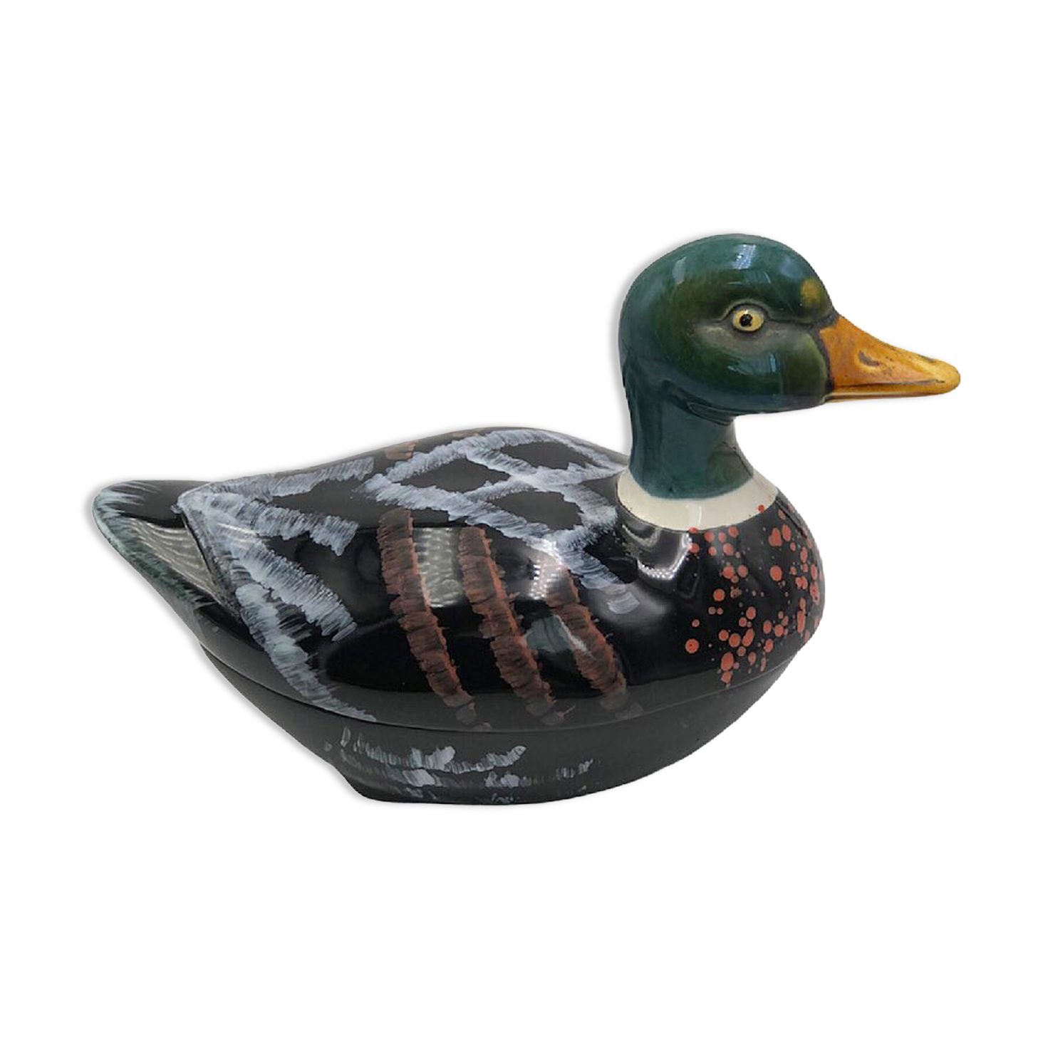 Ceramic duck Michel Caugant