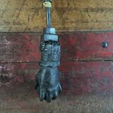19th century cast iron “hand” door knocker