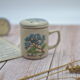 Tisanière/théière vintage en grès avec infuseur